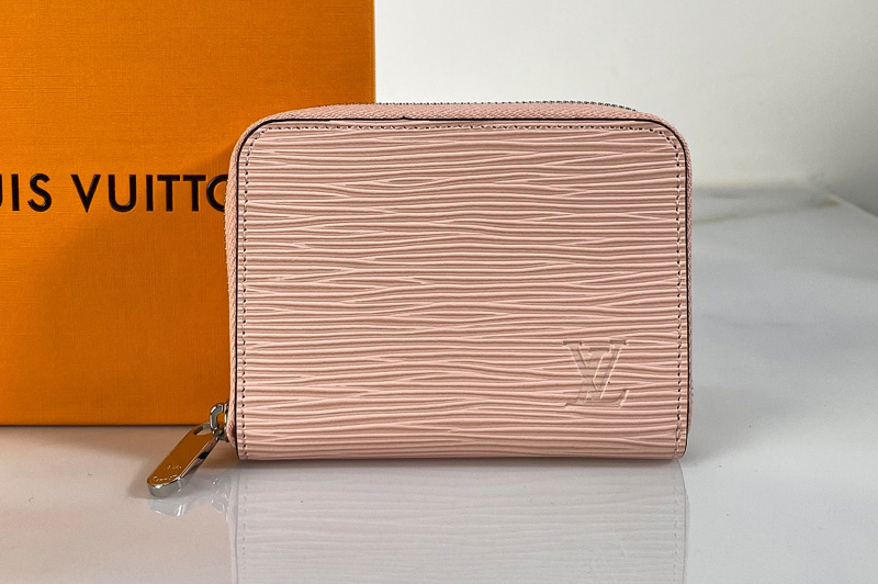Louis Vuitton M68759 LV Zippy coin purse in Pink Epi Leather