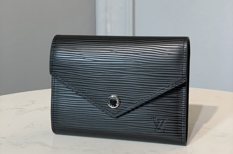 Louis Vuitton M62173 LV Victorine wallet in Black Epi Leather