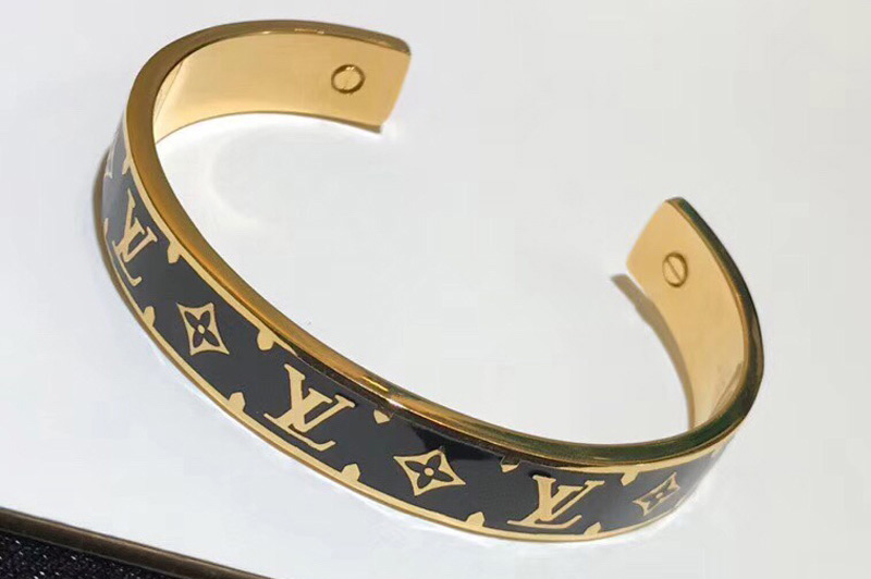 Louis Vuitton M69261 LV Wild LV bracelet in Monogram Black