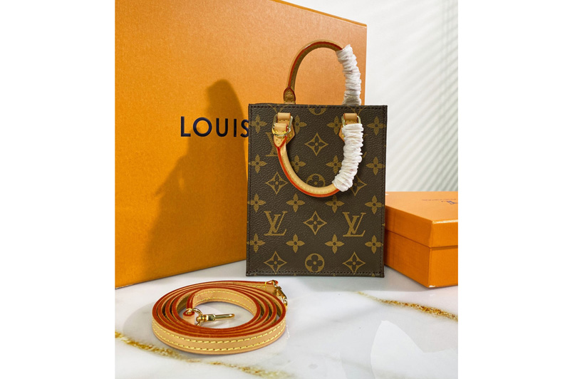 Louis Vuitton M69442 LV Petit Sac Plat bag in Monogram canvas