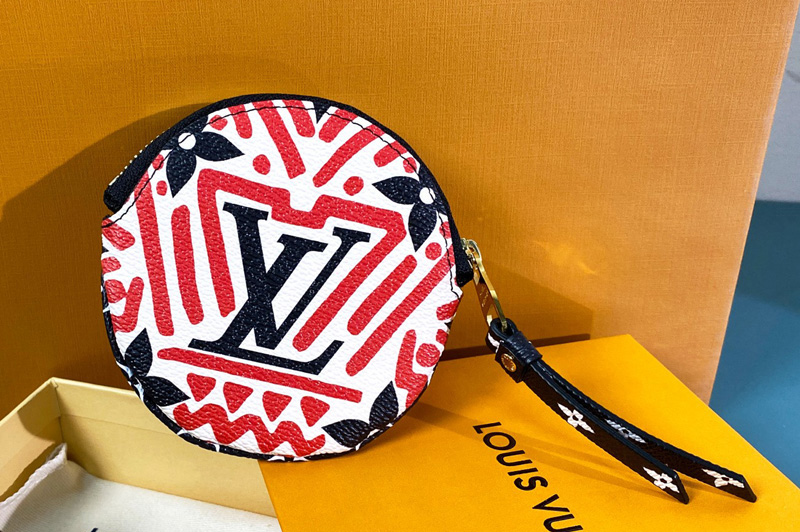 Louis Vuitton M69505 LV Crafty Round coin purse in Monogram coated canvas [M69505-p00030] - $79 ...