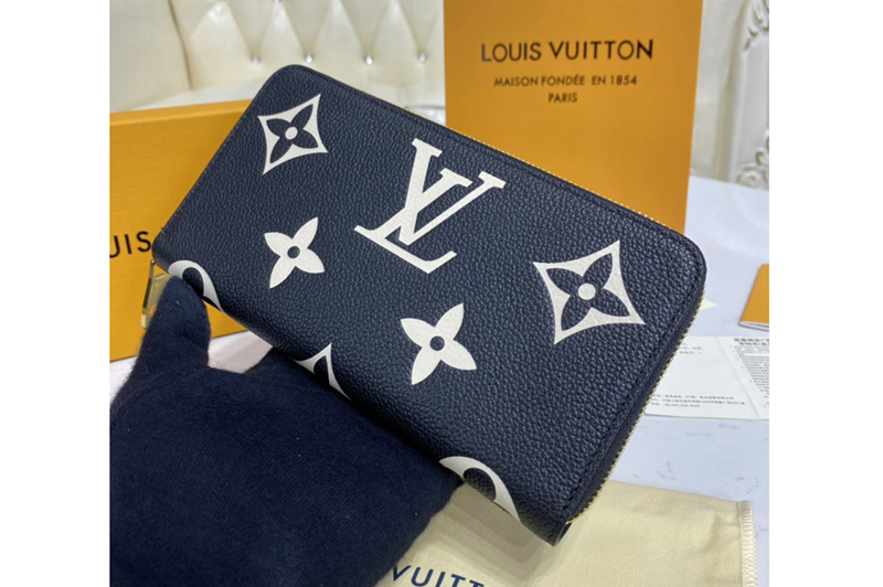 Louis Vuitton M69794 LV Zippy Wallet in Black Monogram Empreinte leather