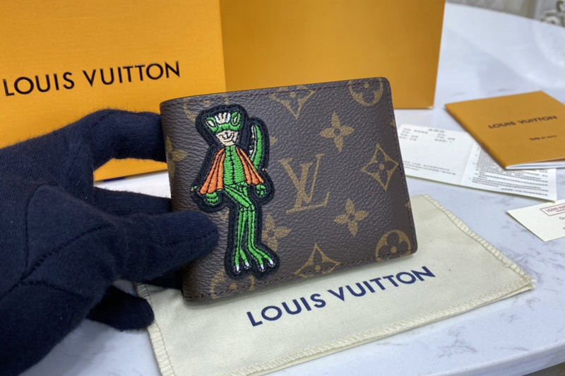 Louis Vuitton M80156 LV Slender Wallet in Monogram canvas