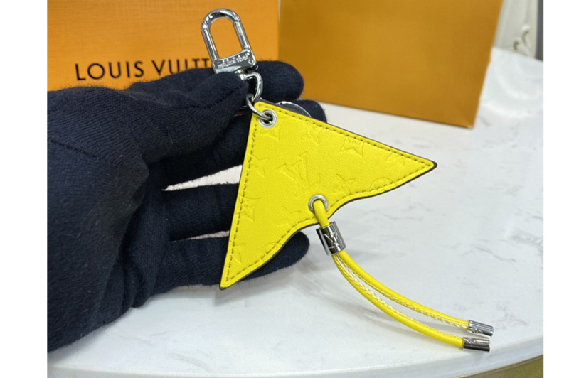 Louis Vuitton MP2625 LV Mini Icon Kite bag charm and key holder With Yellow
