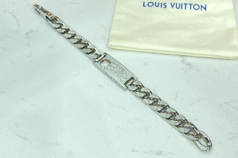 Louis Vuitton MP2859 LV LVxNBA Bracelet in Silver