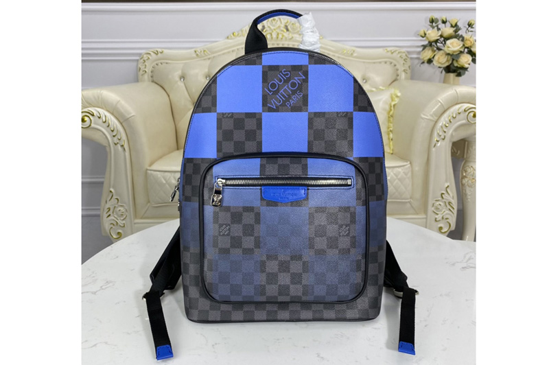 Louis Vuitton N40402 LV Josh backpack in Damier Graphite Giant canvas