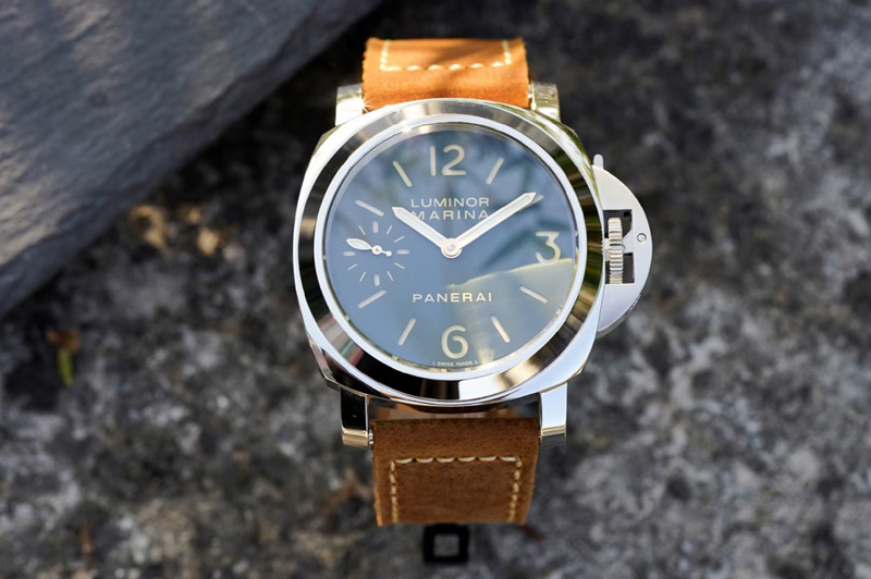 Panerai PAM911 T “Last One For Paneristi” Noob 1:1 Best Edition on Brown Leather Strap A6497 with Y-Incabloc V12