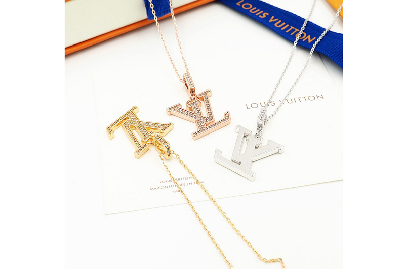 Louis Vuitton Q93670 LV Idylle Blossom necklace in White Gold/Yellow Gold/Rose Gold