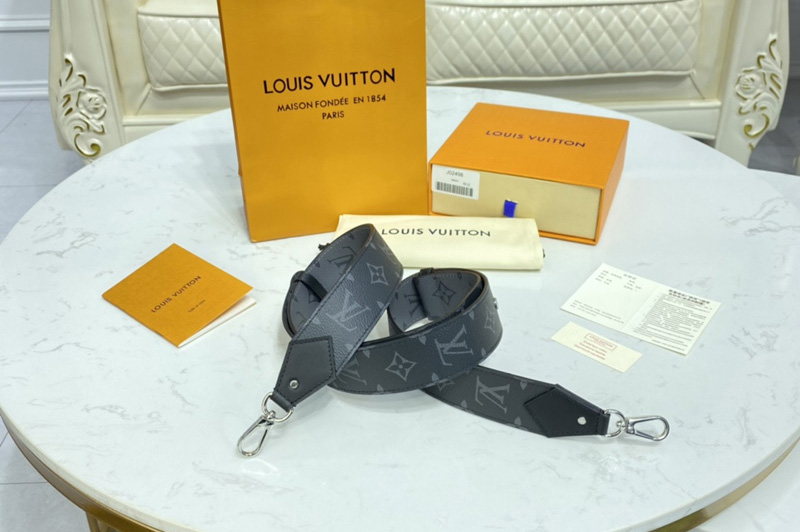 Louis Vuitton J02465 LV bandouliere Strap in Monogram Eclipse Canvas