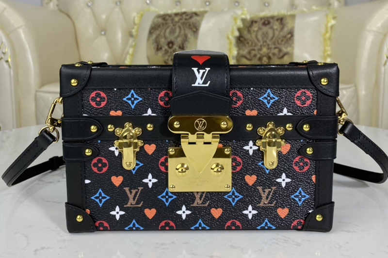 Louis Vuitton M57454 LV Game on petite malle Bag in Game On Monogram canvas