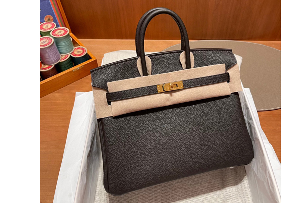 Hermes Birkin 25 bag in Black Togo Leather [Birkin25-t000051] - $629.00 ...