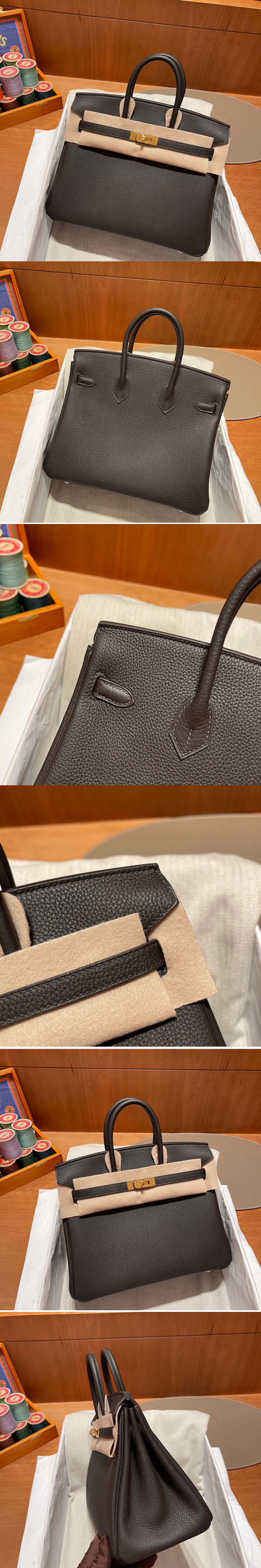 Hermes Birkin 25 bag in Black Togo Leather [Birkin25-t000051] - $629.00 ...