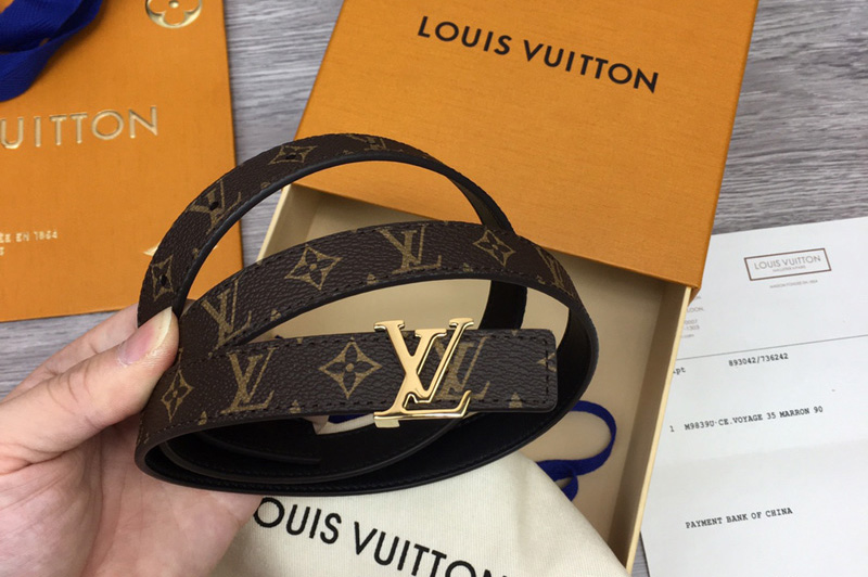 Louis Vuitton M0431W LV Iconic 20mm Reversible belt in Monogram Canvas