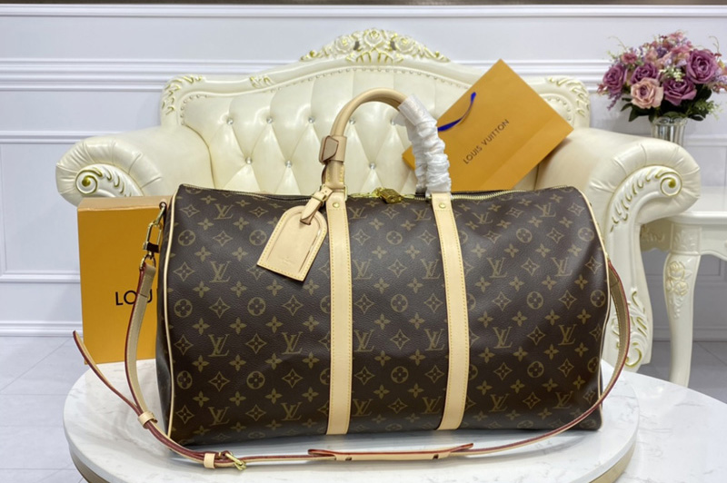 Louis Vuitton M41416 LV keepall bandouliere 50 Travel Bag in Monogram Canvas