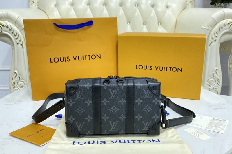 Louis Vuitton M69838 LV Soft Trunk bag in Monogram Eclipse coated ...