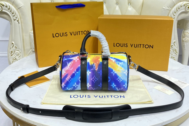 Louis Vuitton M80953 LV Keepall XS travel bag in Monogram Sunset canvas