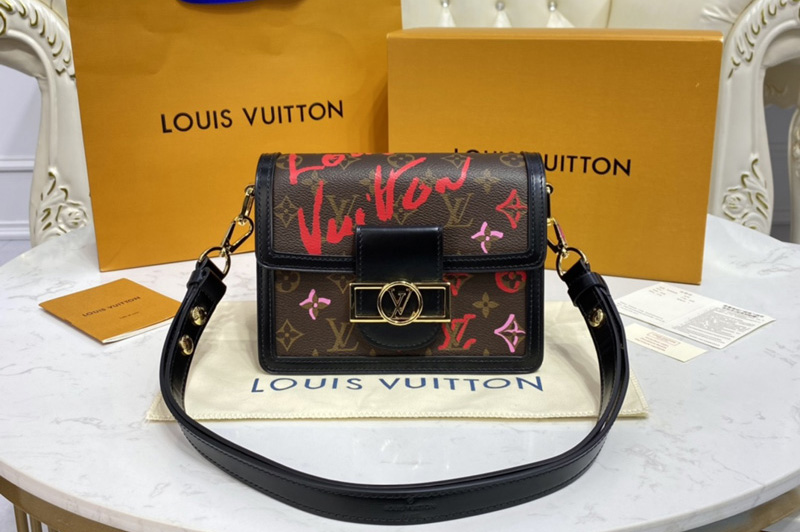 Louis Vuitton M45889 LV Dauphine Mini handbag in Monogram Canvas