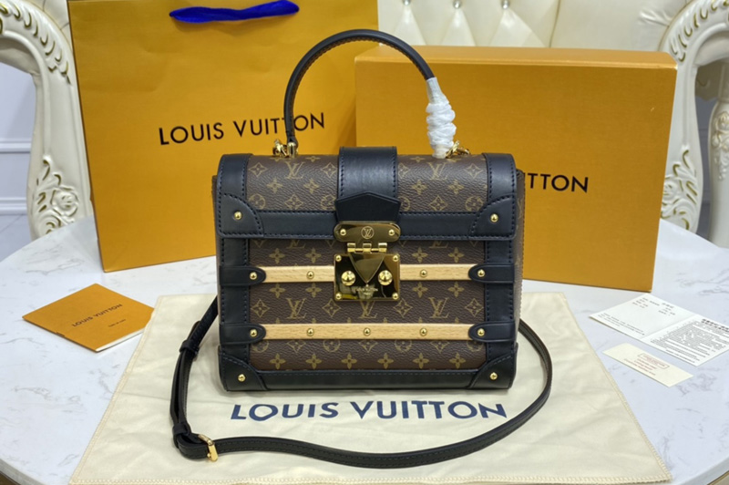 Louis Vuitton M45908 LV Trianon PM handbag in Monogram canvas