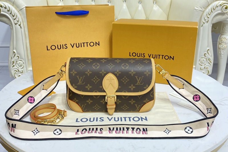 Louis Vuitton M45985 LV Diane satchel bag in Monogram canvas