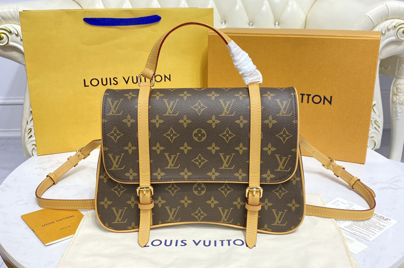 Louis Vuitton M51158 LV Marelle Sac a Dos Handbag Bag in Monogram Canvas