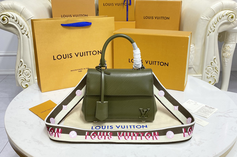 Louis Vuitton M59108 LV Cluny Mini handbag in Brown Epi leather