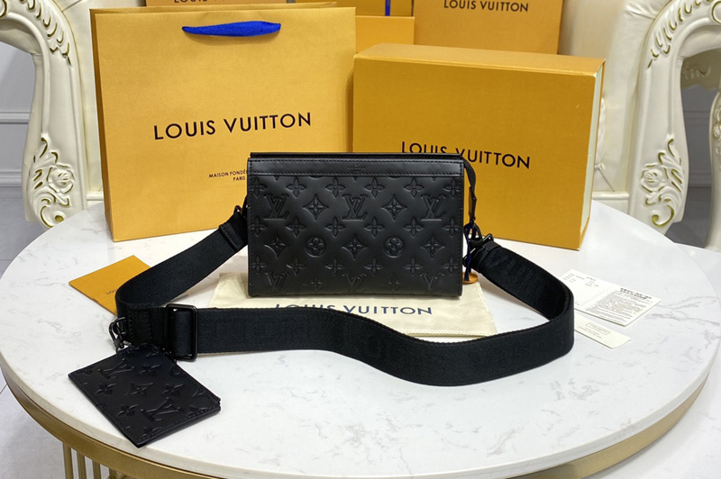 Louis Vuitton M81115 LV Gaston Wearable Wallet in Monogram Shadow leather