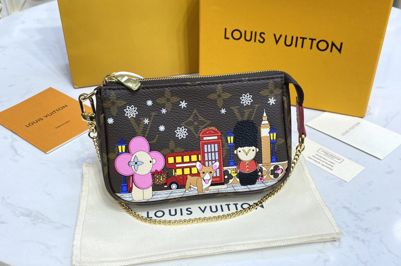 Louis Vuitton M80863 LV Mini Pochette Accessoires in Monogram canvas