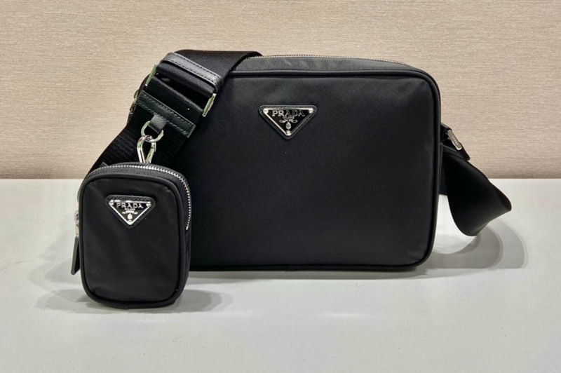 Prada 2VH142 adidas for Prada Re-Nylon shoulder bag on Black Nylon