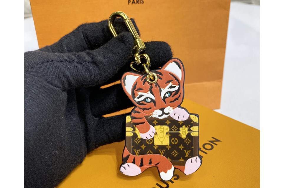 Louis Vuitton M00557 LV Precious Tiger bag charm and key holder