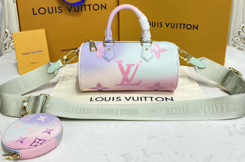 Louis Vuitton M46078 LV Papillon BB handbag in Sunrise Pastel Monogram ...