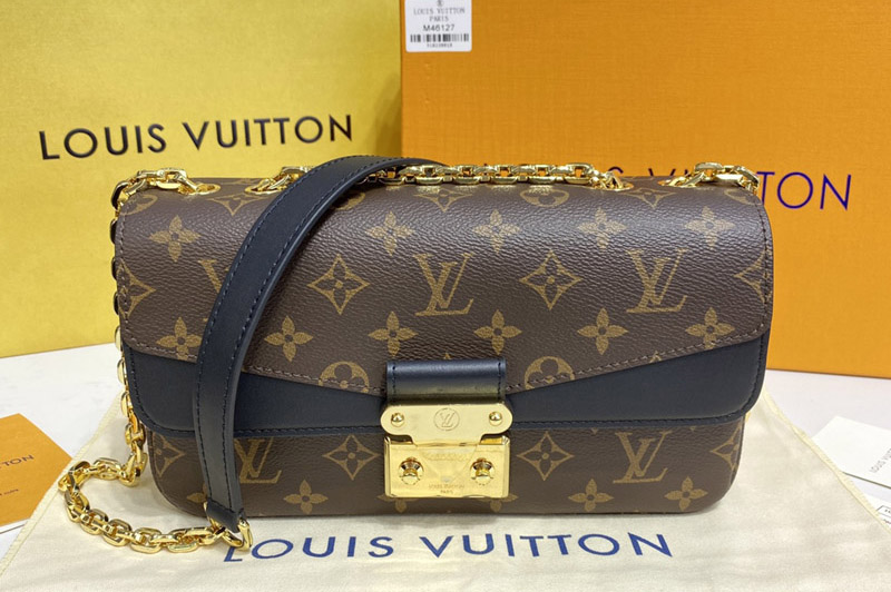 Louis Vuitton M46126 LV Marceau chain handbag in Monogram Canvas