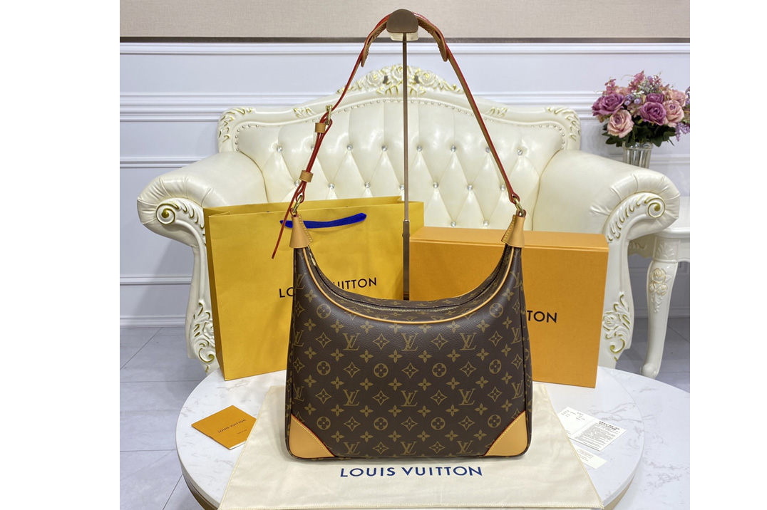 Louis Vuitton M51260 LV Boulogne GM 35 Shoulder Bag in Monogram Canvas