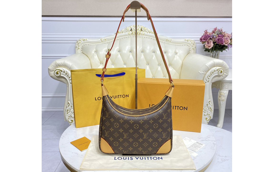 Louis Vuitton M51265 LV Boulogne GM 30 Shoulder Bag in Monogram Canvas