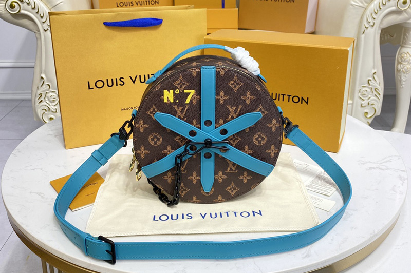 Louis Vuitton M59706 LV Wheel Box in Monogram canvas