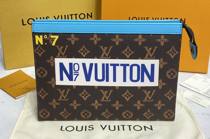 Louis Vuitton M81204 LV Pochette Voyage Bag in Monogram canvas