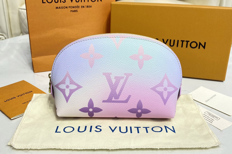 Louis Vuitton M80502 LV Cosmetic Pouch in Monogram Empreinte leather