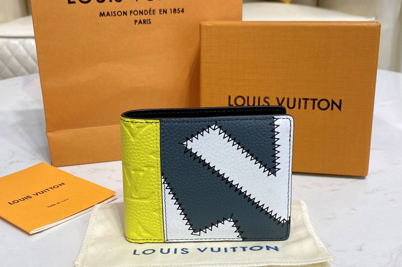 Louis Vuitton M81312 LV PF Slender Wallet in Taurillon leather
