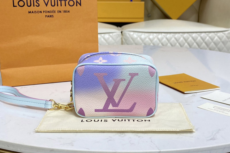 Louis Vuitton M81339 LV Wapity Case in Sunrise Pastel Monogram Canvas