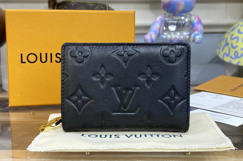 Louis Vuitton M81599 LV Lou Coussin wallet in Monogram-embossed lambskin