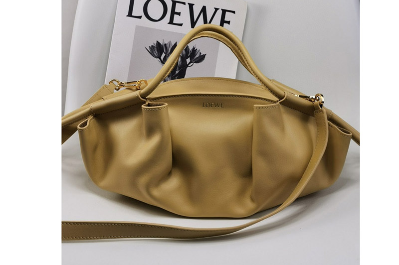 Loewe Small Paseo bag in Beige shiny nappa calfskin