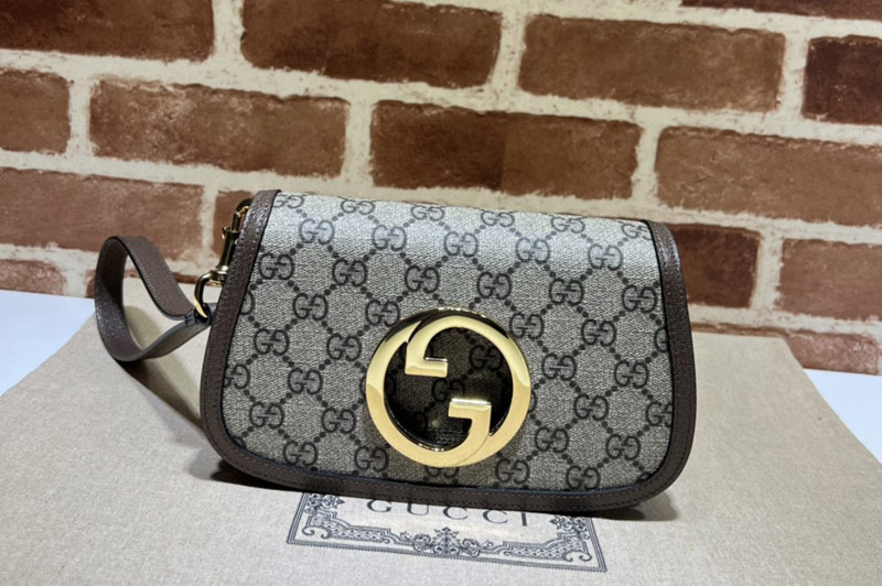 Gucci 698630 Blondie Mini Handbag in GG Supreme Canvas