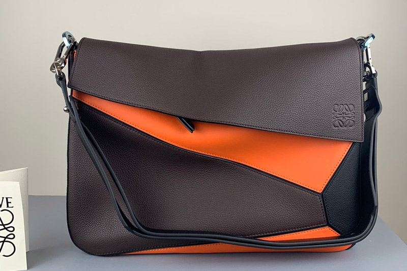 Loewe Puzzle messenger bag in Multicolor Leather