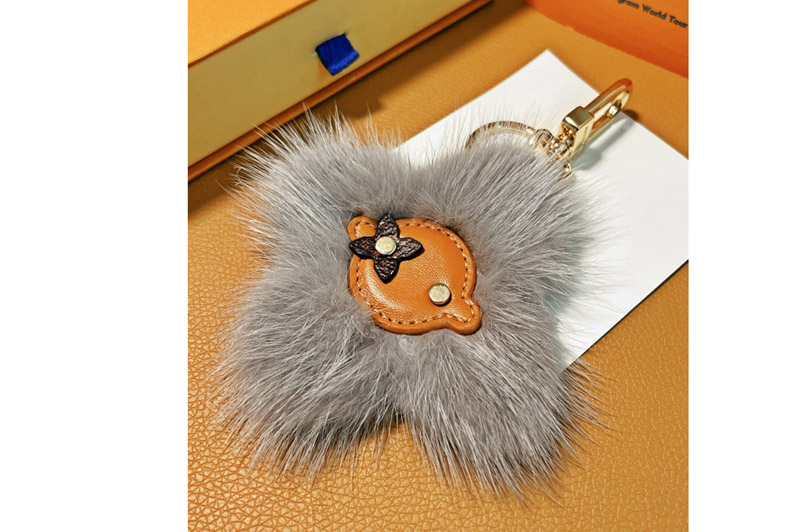Louis Vuitton M00894 LV Vivienne Fur bag charm and key holder