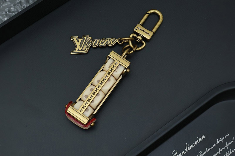 Louis Vuitton M01750 LV Lovers Dice Bag Charm & Key Holder