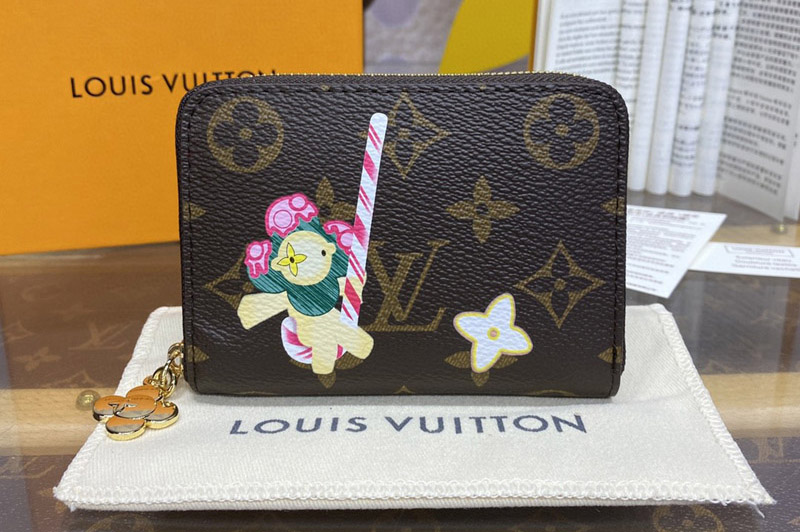 Louis Vuitton M12210 LV Zippy Coin Purse in Monogram Canvas