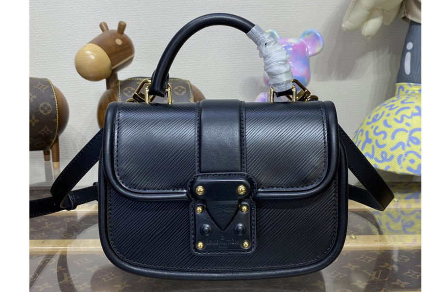 Louis Vuitton M22724 LV Hide and Seek bag in Black Epi leather