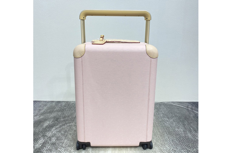 Louis Vuitton M23227 LV Horizon 55 rolling luggage in Pink Epi cowhide leather