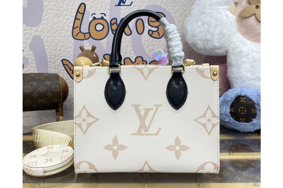Louis Vuitton M24533 LV OnTheGo PM small tote Bag in Monogram Empreinte leather