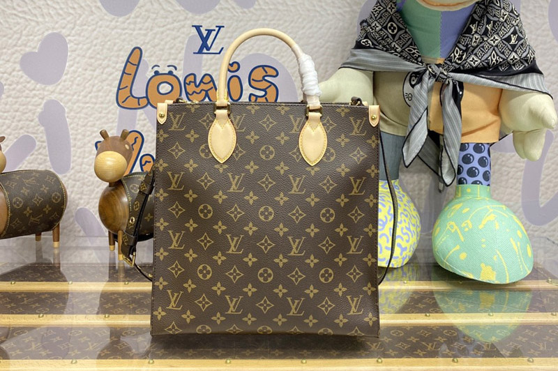 Louis Vuitton M45848 LV Sac Plat Bag in Monogram Canvas