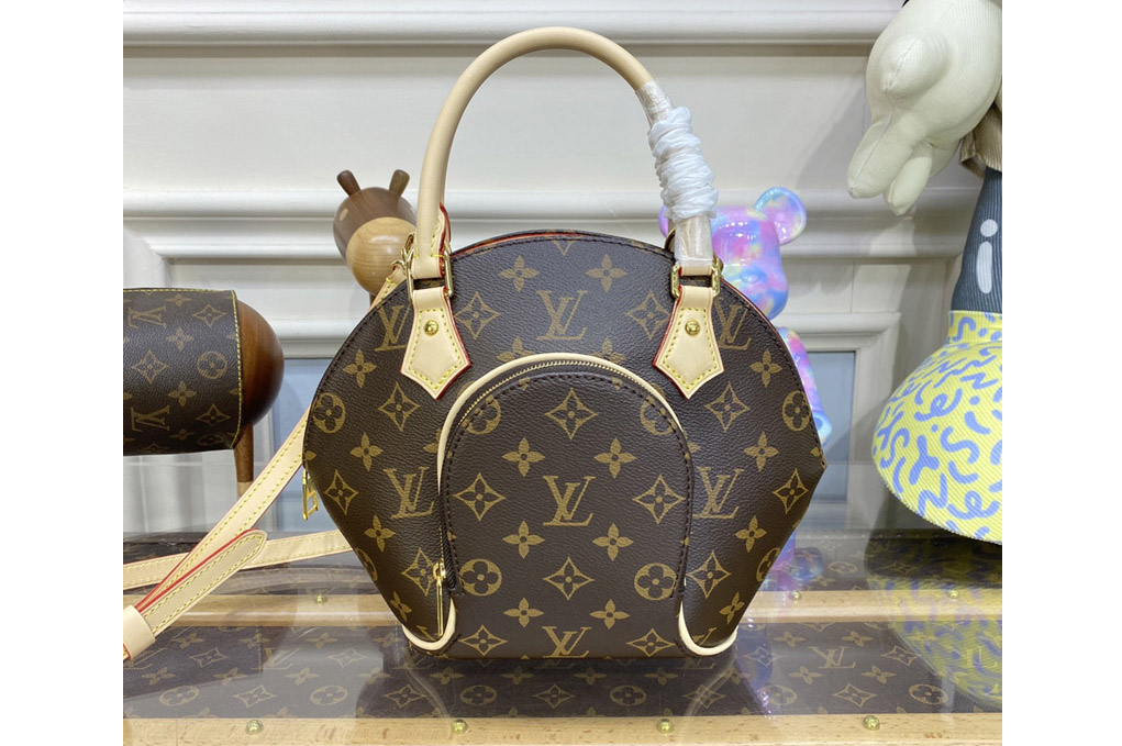 Louis Vuitton M46196 LV Ellipse PM handbag in Monogram coated canvas